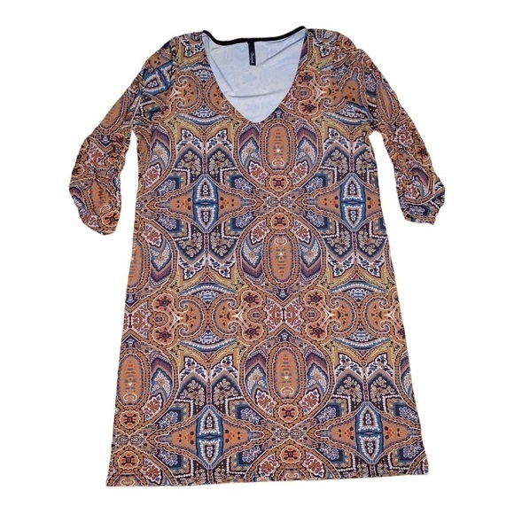 Viereek Paisley print elbow length sleeves - Picture 1 of 7